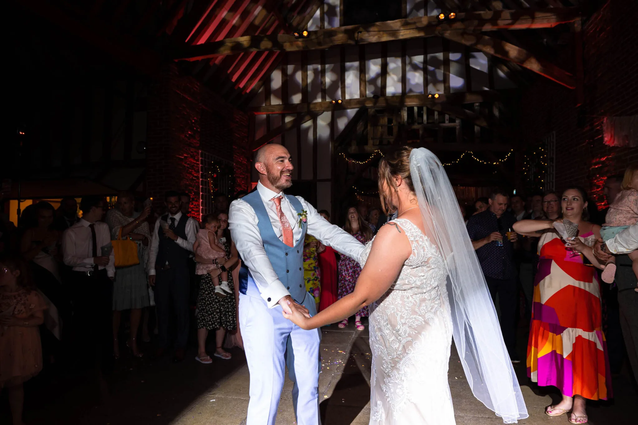 Beautiful Suffolk barn wedding at Haughley Park