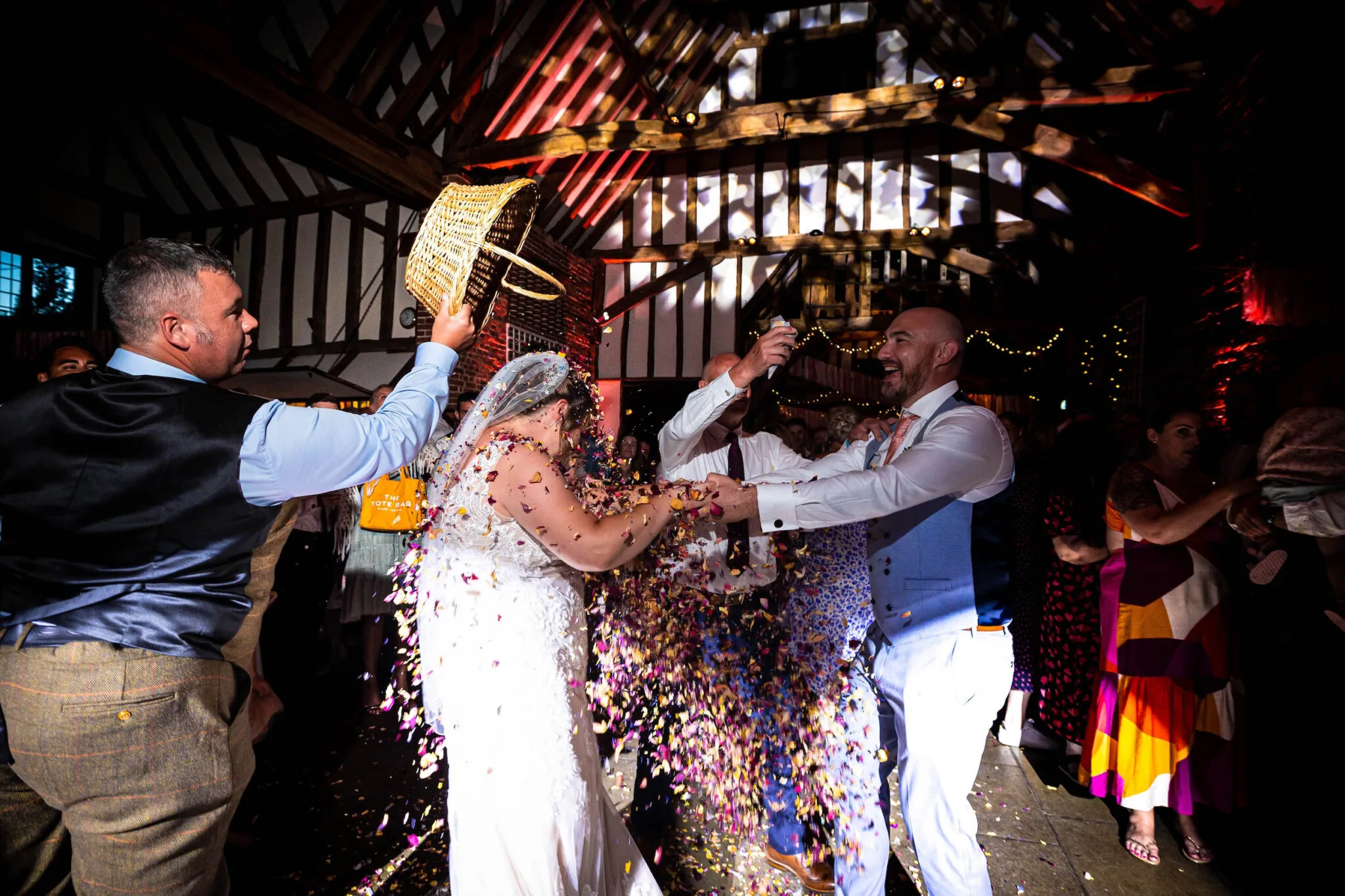 Beautiful Suffolk barn wedding at Haughley Park