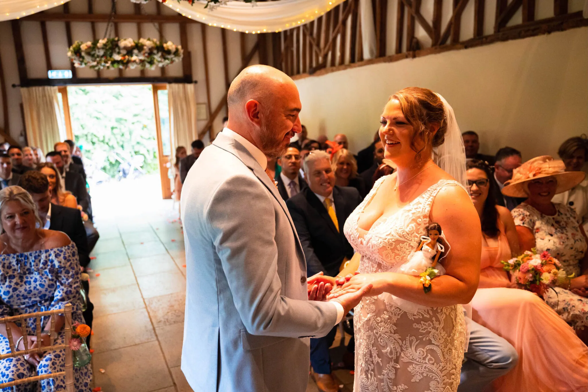 Suffolk wedding photographer capturing moments at Haughley Park