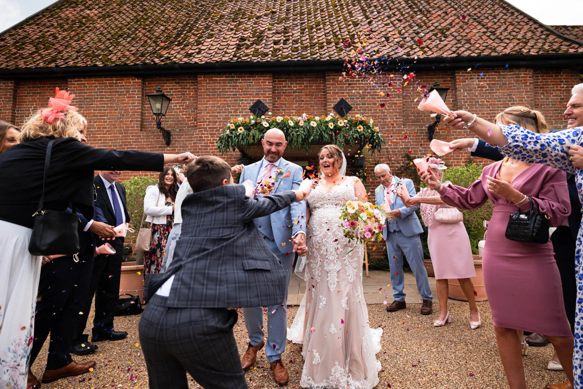 Suffolk wedding photographer capturing moments at Haughley Park