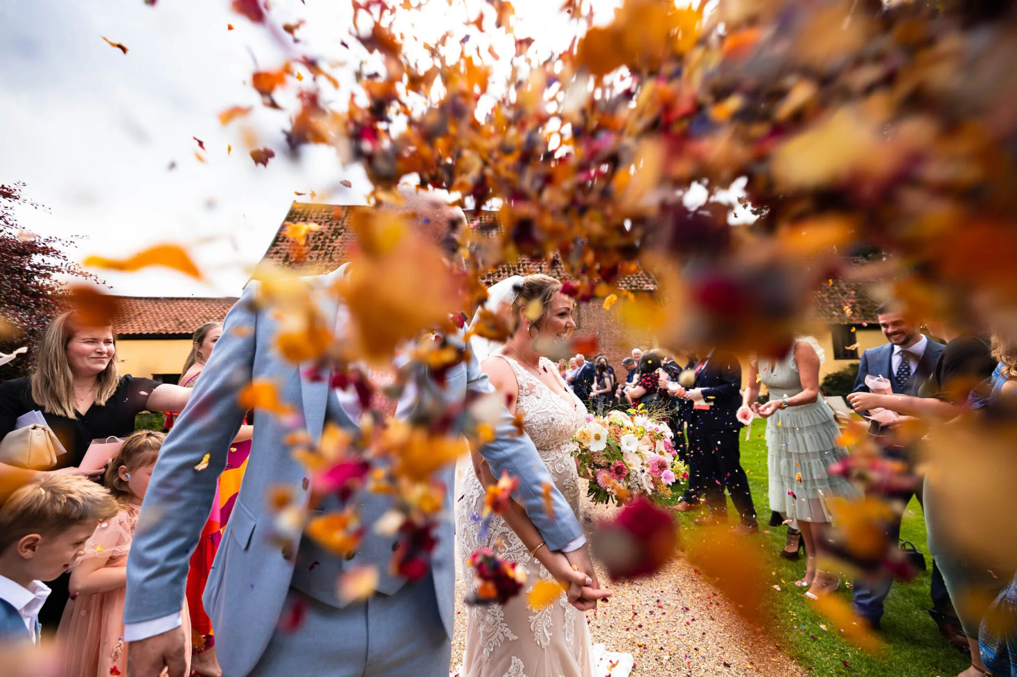 Suffolk wedding photographer capturing moments at Haughley Park