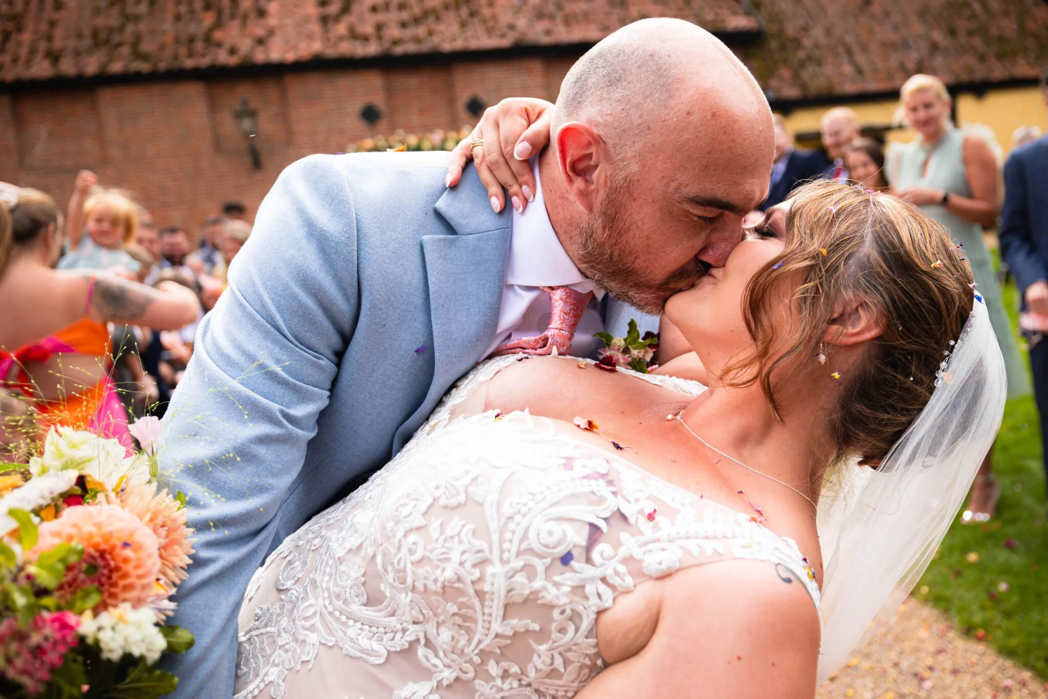 Suffolk wedding photographer capturing moments at Haughley Park