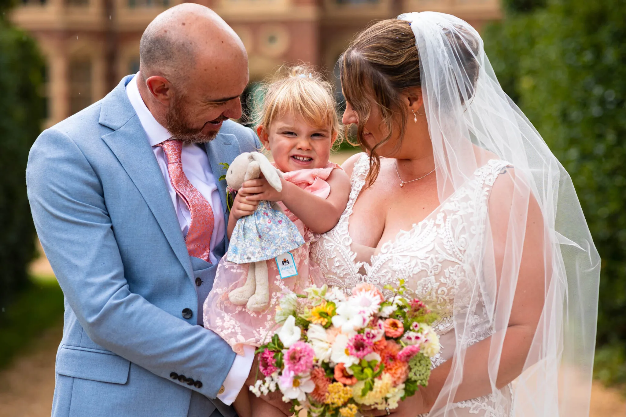 Haughley Park wedding photographer capturing natural moments