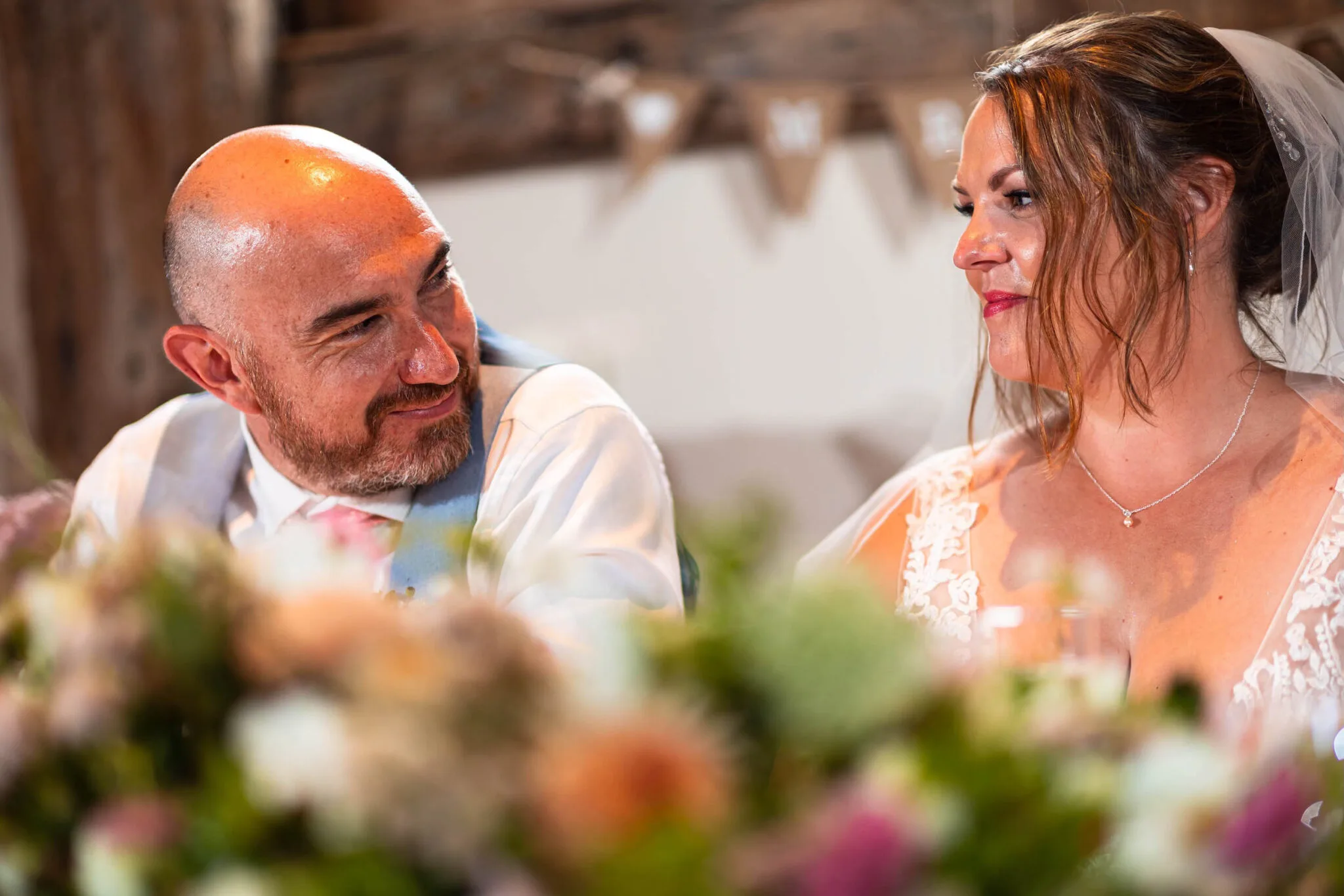 Beautiful Suffolk barn wedding at Haughley Park