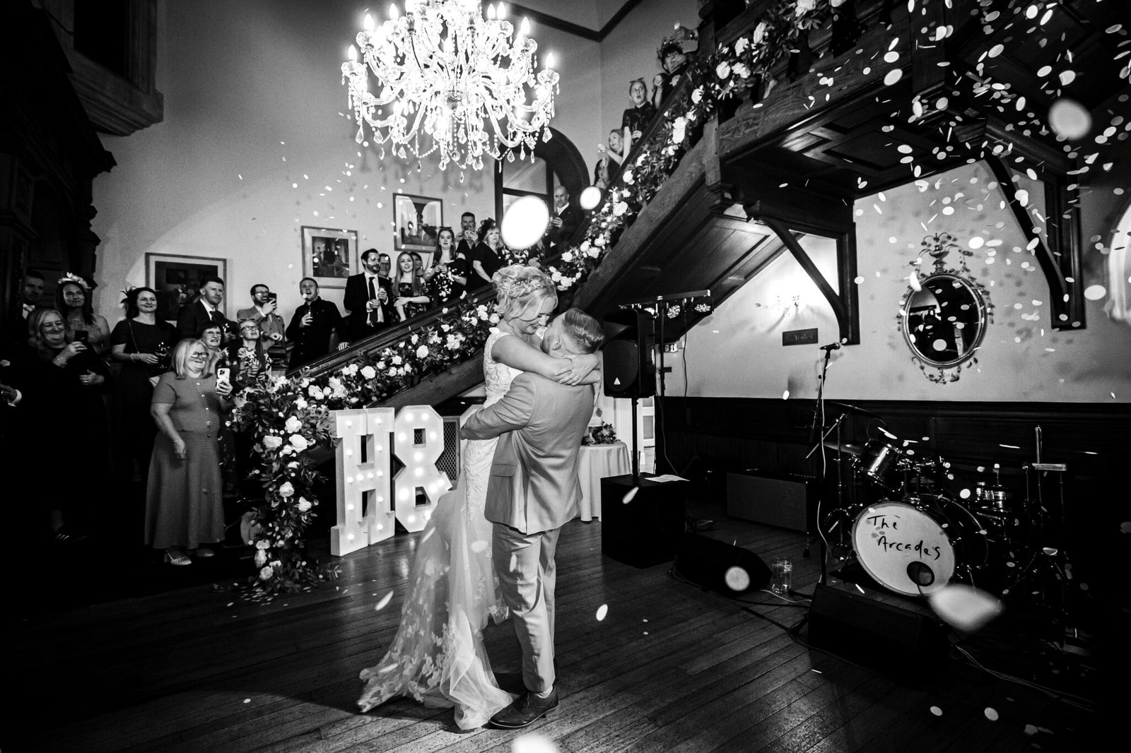 Wedding couple portrait by Cambridge wedding photographer
