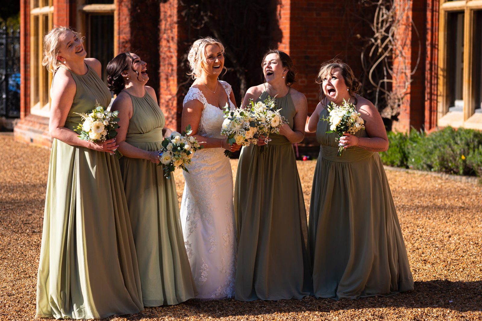 Natural wedding photography at Holmewood Hall