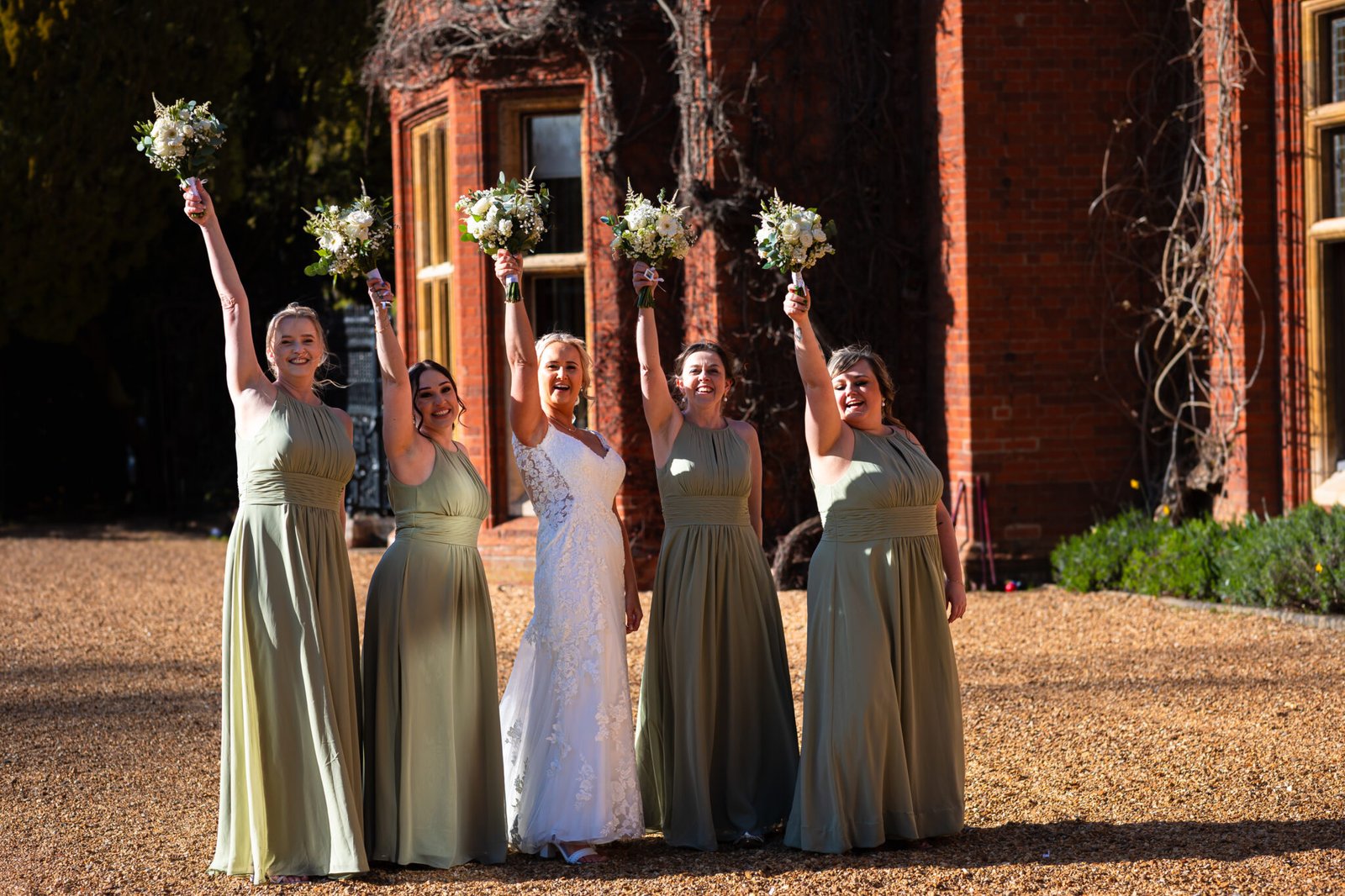 Natural wedding photography at Holmewood Hall