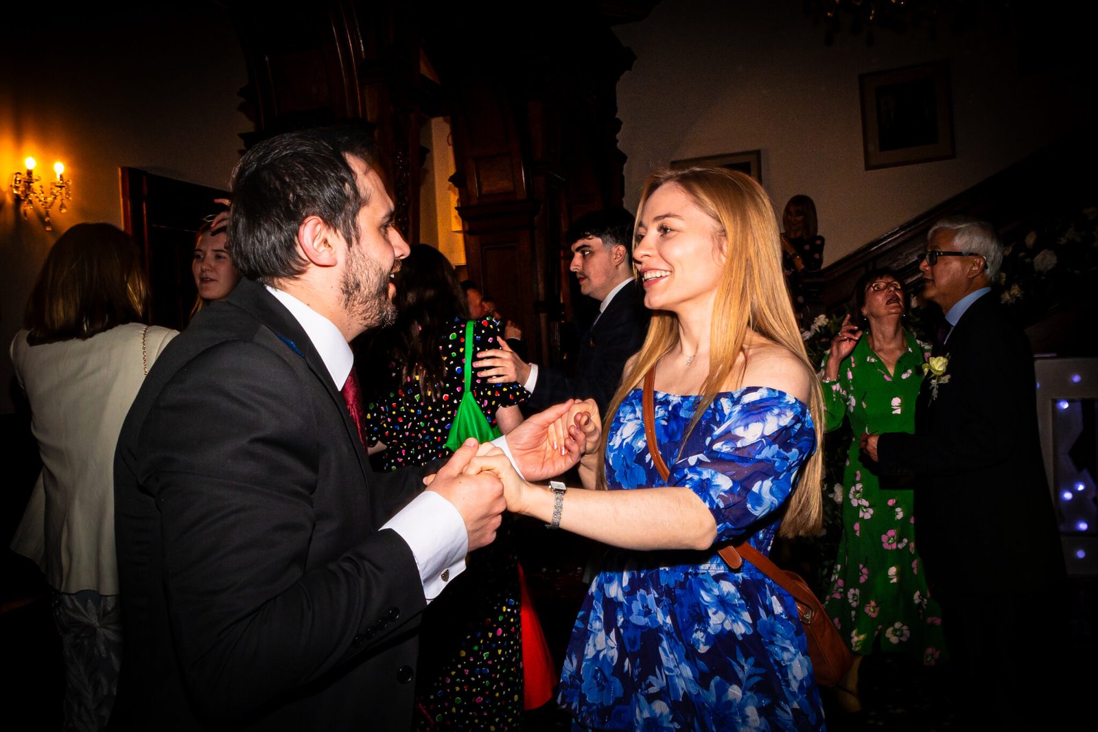 Cambridge wedding photographer at Holmewood Hall