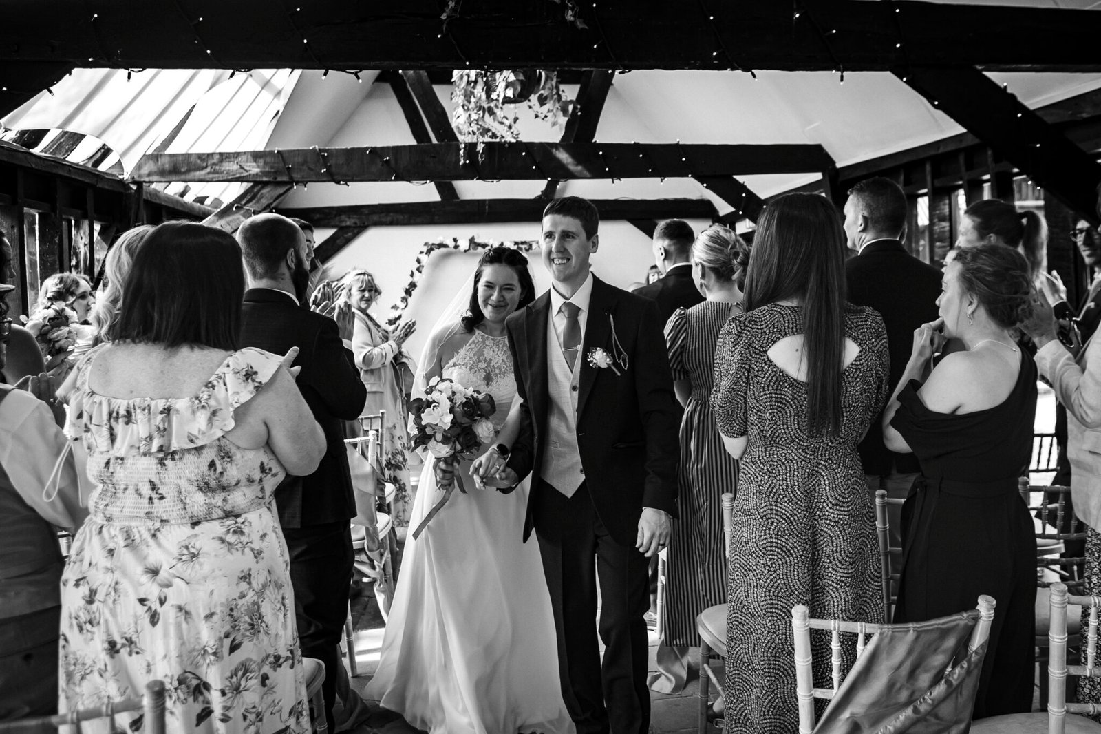 Relaxed countryside wedding at South Farm near Royston.