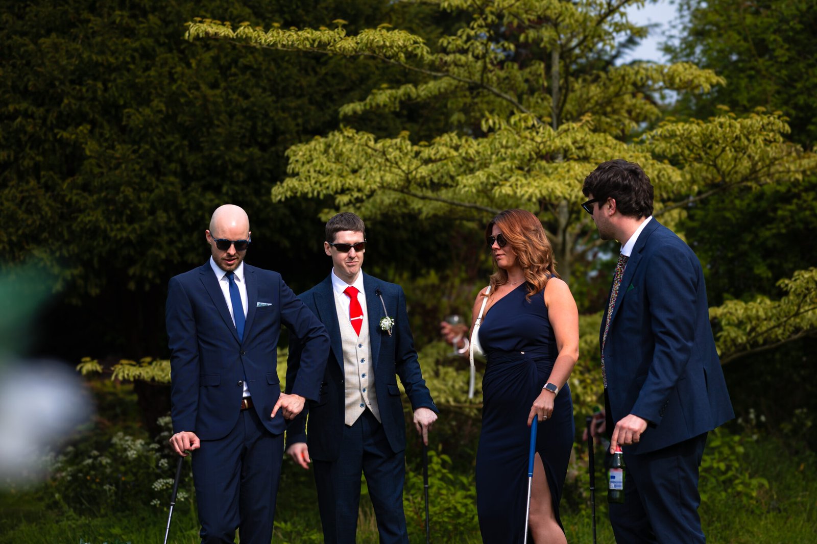 Relaxed countryside wedding at South Farm near Royston.