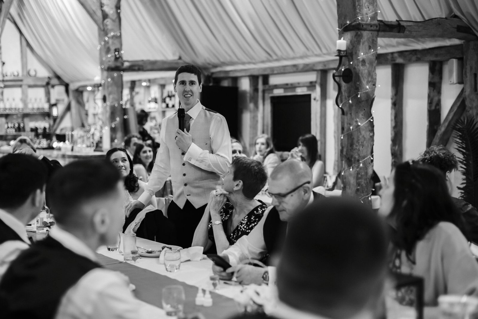 Relaxed countryside wedding at South Farm near Royston.