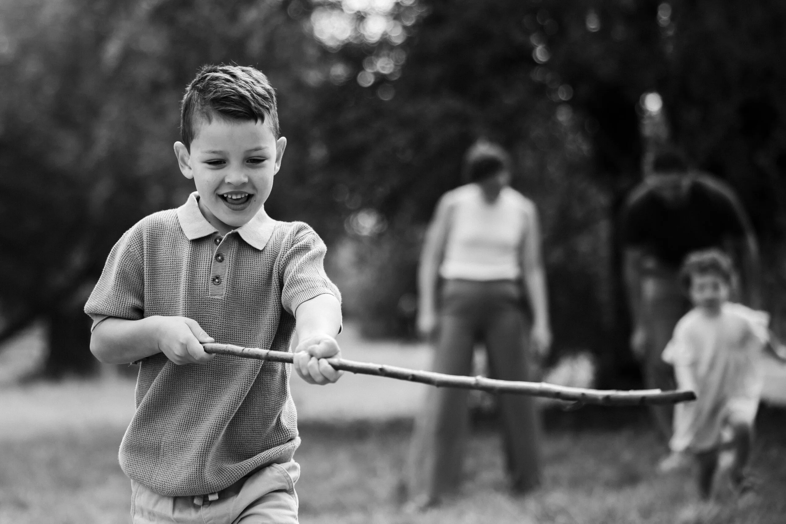 child having fun on photoshoot in cambridge